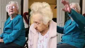 104 Year Old Gogo Attempts #BussItChallenge, Internet Loves It