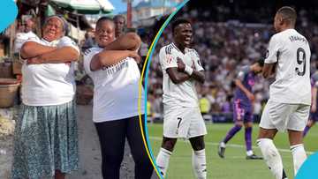 Makola traders do the goal celebrations of Real Madrid players, video excites football fans
