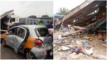 Truck runs over pedestrians in Nsawam; 4 feared dead, dozens injured