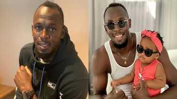 Usain Bolt Introduces Adorable Twin Sons With Rad Names: Saint Leo & Thunder Bolt