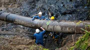 Ecuador pipeline burst stops flow of crude