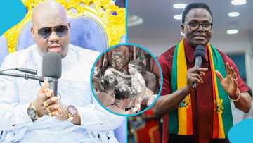 Karma President jabs Amoako Attah, rubbishes doom prophecy about the little Okomfour who met Otumfuo