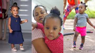 Hayoo - McBrown's daughter Baby Maxin sends shoutouts to her fans in new video