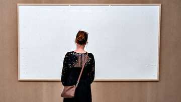 Artist given GHc500,000 to create artwork delivers blank canvases, calls them art