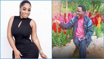 Moesha Boduong defends TB Joshua, says he is innocent