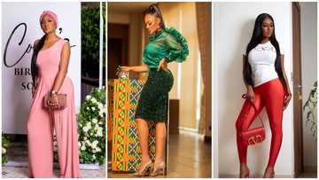 5 photos of lawyer Sandra Ankobiah feeling herself in blue outfit draw reactions