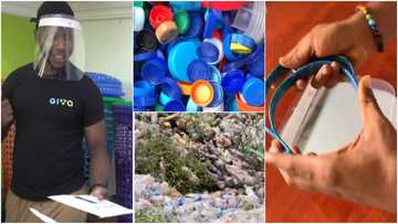 Meet the man who is using waste materials to create face shield and mask