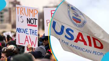 US supreme court rejects Trump bid to withhold billions in foreign aid