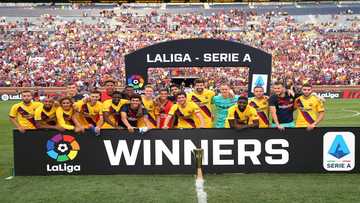 Barcelona thrash Italian giants Napoli 4-0 to win preseason clash