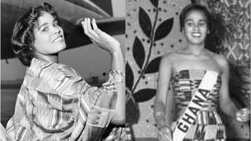 Photos of Miss Ghana Queen with fine legs on Miss World stage in 1959 causes stir
