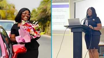 Young Ghanaian lady earns a PhD after successful dissertation defence