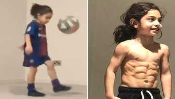Arat Hosseini shows off six-pack and completes 3,000 keepy-ups