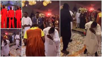 Man wears gown as wedding guests play Squid Game at reception; video drops