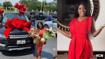 Nana Aba Anamoah opens up about her fake birthday Range Rover saga; says she is tired