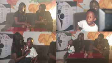 Yaw Tog's mother and little brother steal the show at his EP launch; video drops