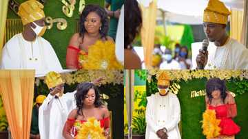 Beautiful photos drop as TV3 newscaster Martin Asiedu Dartey marries in a simple wedding