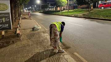 "Unsung heroes": Woman cleaning streets receives tons of praise and heartfelt gratitude