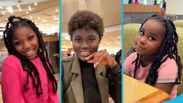 Afua Asantewaa's three daughters to start schooling in Canada, sharing their excitement in a video