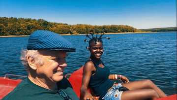 Wiyaala finally shows her white husband to the world in new photos and fans are talking