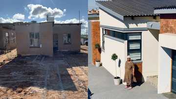 "Grateful to God": Man builds mum new home, shares heartwarming photos