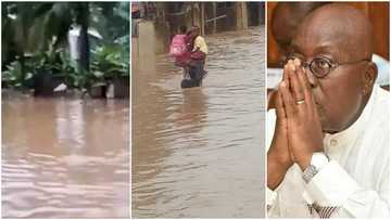 Hundreds displaced in Akufo Addo’s hometown after floods; video drops