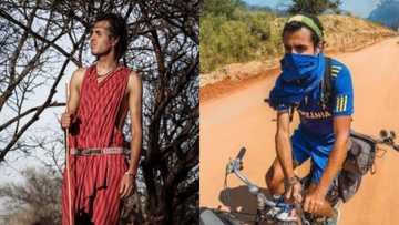 Meet 20-year-old who rode bike through Ghana & 23 African nations in 4 years