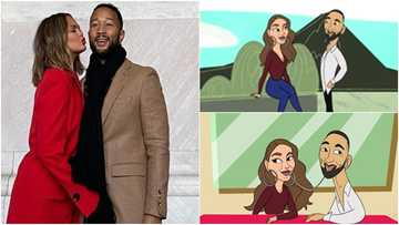 John Legend shares adorable animated video of love story with wife Chrissy Teigen to celebrate Val
