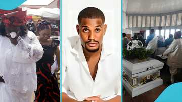 Alexx Ekubo's burial: Video from actor's hometown captures final preparations ahead of interment