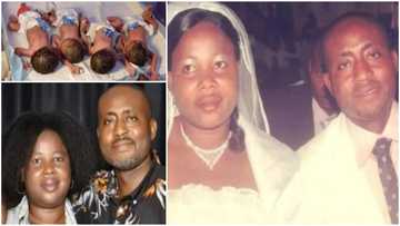 A couple who got married in 2010 welcomes quadruplets after 11 years of waiting