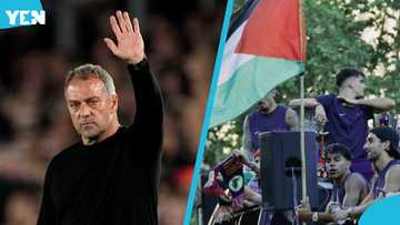 Hansi Flick gives verdict on Lamine Yamal flag gesture during Barcelona celebrations