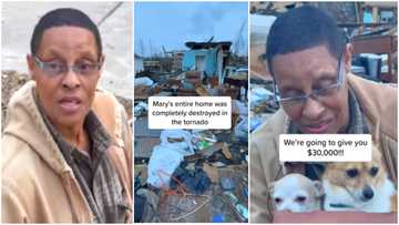 Woman breaks down in tears after she received $30,000 to rebuild her house; video stirs emotions