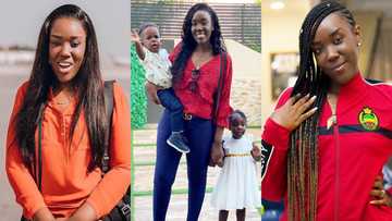 Stonebwoy's wife celebrates her birthday with beautiful photo from their customised swimming pool