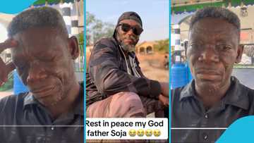 Agya Koo grieves after his Tete Mmofra musical band member passes away, video