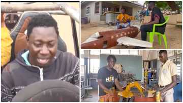 Excavator, car, aeroplane: 3 GH technical school students who have come up with brilliant invention