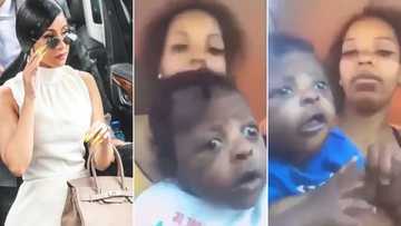 I'll take him - Cardi B says after mom bitterly complained about her baby