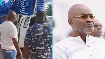 Kennedy Agyapong arrests hit-and-run truck driver in Central Region: "The right man for the job"