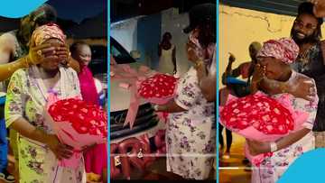 Adwoa Rema: Popular TikToker's husband gifts her a car after her safe delivery of twins
