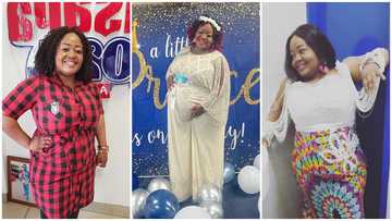 Selina Boateng drops stunning post delivery photo looking all smiles