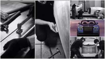 Photos show how world’s most expensive Rolls Royce Boat Tail was made by hand & hammer