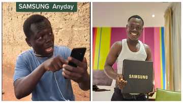 Ghanaian man who ranked Samsung phones better than iPhone receives phone and cash