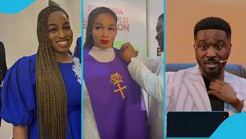 Enoch Boamah: Ghanaian pastor delights as wife gets ordained, celebrates her in video