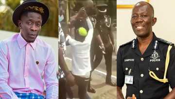 Shatta Wale finally speaks on why he knelt to beg IGP Dampare