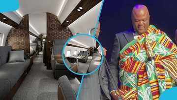 A look inside the beautiful interior of Ibrahim Mahama's Bombardier Global 6500 jet
