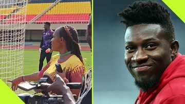 Ugandan lady hilariously asks Andre Onana to respond to her messages, video