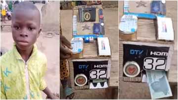 Genius boy wows many as he builds ATM that dispenses cash after inserting card, video goes viral