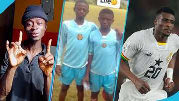 Mohammed Kudus and Safo Neman's lookalike in primary school photo emerges, sparking emotions among Ghanaians