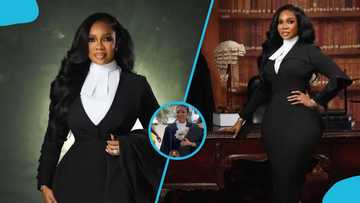 Lawyer mode on: Serwaa Amihere spotted at DOVVSU court as video sparks curiosity