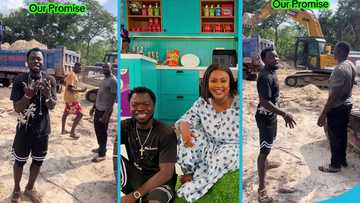 McBrown full of praise as fan gifts her truck of sand for her building project, video trends