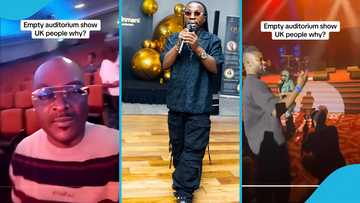 Obrafour performs in an empty auditorium at his UK show, video stirs reactions