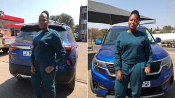 24-year-old lady celebrates buying her 1st house and car; many are happy for her